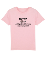 Ce? Stai putin sa imi bag creieru'n priza! Tricou mânecă scurtă  Copii Mini Creator