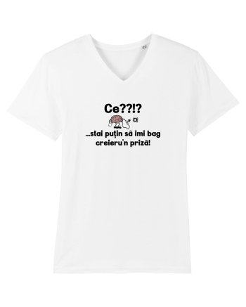 Ce? Stai putin sa imi bag creieru'n priza! White