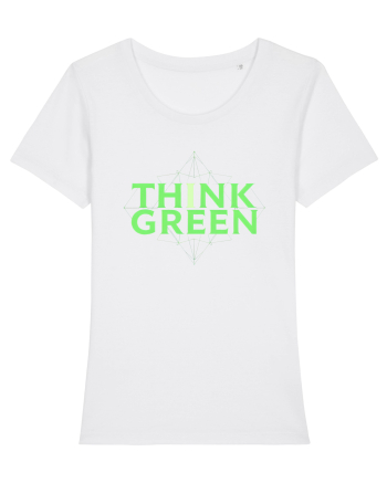 THINK GREEN 1 White
