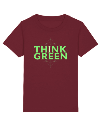 THINK GREEN 1 Burgundy