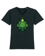 FEEL GREEN 1 Tricou mânecă scurtă guler V Bărbat Presenter