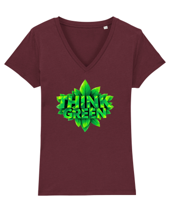 THINK GREEN 3 Burgundy
