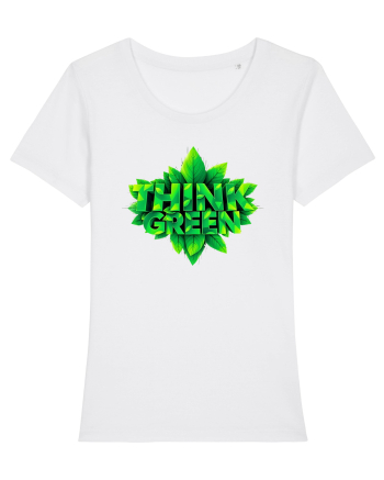 THINK GREEN 3 White