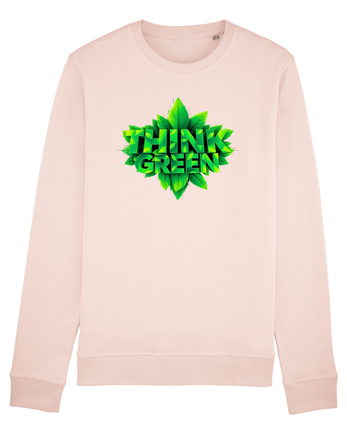 Bluză mânecă lungă Unisex Rise Candy Pink