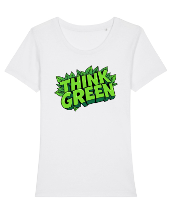 THINK GREEN 4 White
