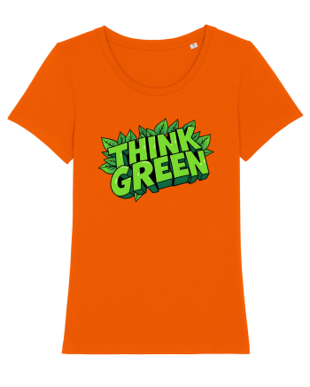 THINK GREEN 4 Bright Orange