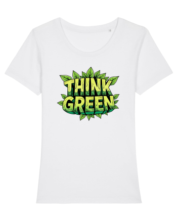 THINK GREEN  5 White