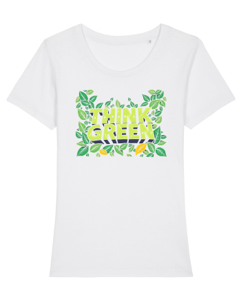 THINK GREEN 6 White