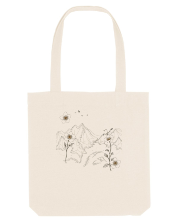 FLORAL GEOMETRIC PEISAJ MUNTE Natural