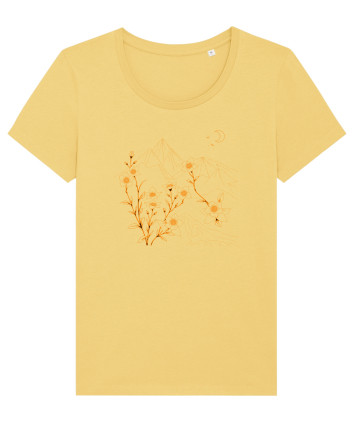 FLORAL GEOMETRIC PEISAJ MUNTE 2 Jojoba
