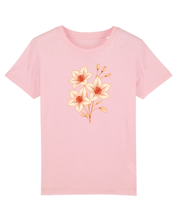 FLORAL GEOMETRIC HIBISCUS  Cotton Pink