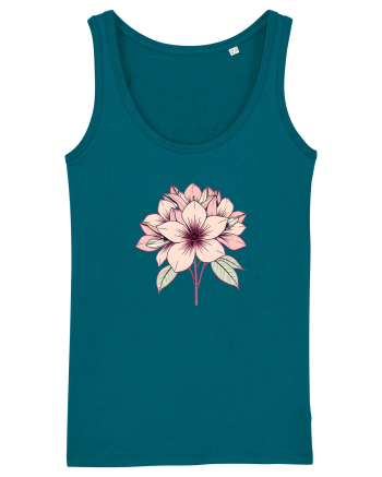 FLORAL GEOMETRIC 9 Ocean Depth