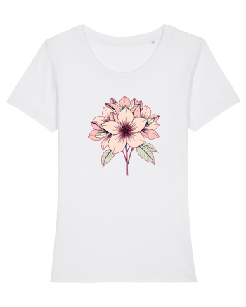 FLORAL GEOMETRIC 9 White