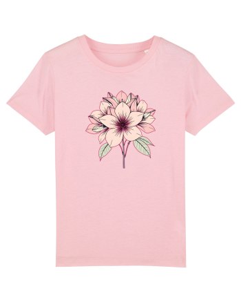 FLORAL GEOMETRIC 9 Cotton Pink