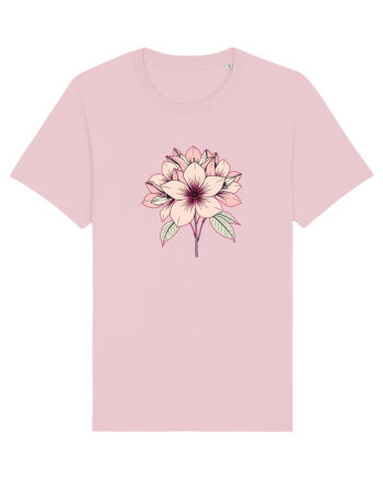 FLORAL GEOMETRIC 9 Cotton Pink