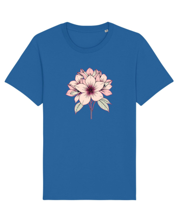 FLORAL GEOMETRIC 9 Royal Blue