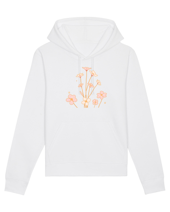 FLORAL GEOMETRIC - FLORI DE CAMP 1 White