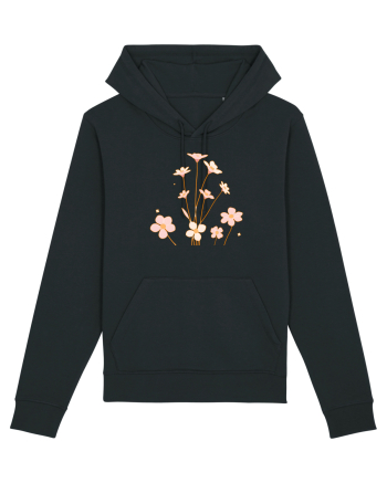 FLORAL GEOMETRIC - FLORI DE CAMP 1 Black