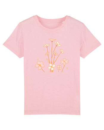 FLORAL GEOMETRIC - FLORI DE CAMP 1 Cotton Pink