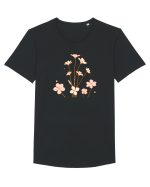 FLORAL GEOMETRIC - FLORI DE CAMP 1 Tricou mânecă scurtă guler larg Bărbat Skater