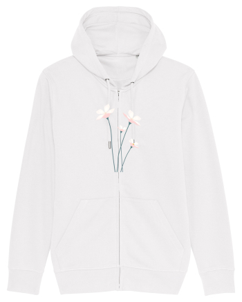 FLORAL GEOMETRIC - FLORI DE CAMP 2 White