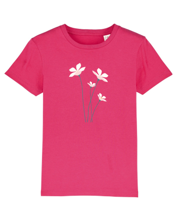 FLORAL GEOMETRIC - FLORI DE CAMP 2 Raspberry