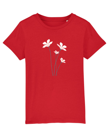 FLORAL GEOMETRIC - FLORI DE CAMP 2 Red