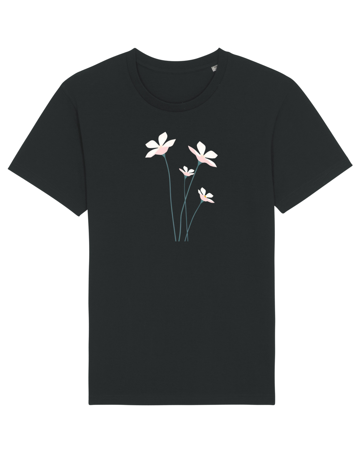 Tricou mânecă scurtă Unisex Rocker Black