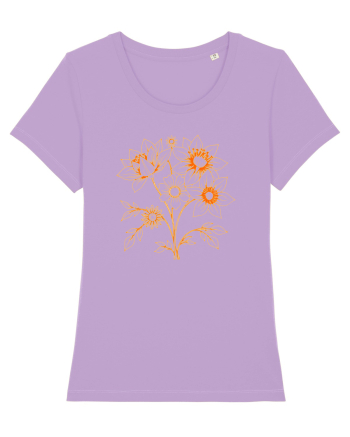 FLORAL GEOMETRIC - FLORI SALBATICE 1 Lavender Dawn