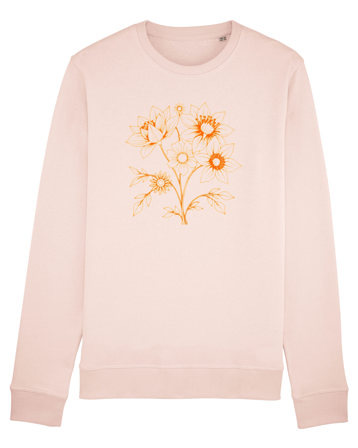 Bluză mânecă lungă Unisex Rise Candy Pink