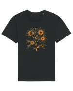 FLORAL GEOMETRIC - FLORI SALBATICE 1 Tricou mânecă scurtă Unisex Rocker