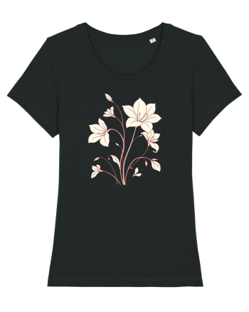 FLORAL GEOMETRIC - CRINI Black