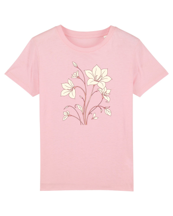 FLORAL GEOMETRIC - CRINI Cotton Pink