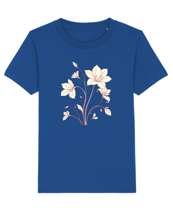 FLORAL GEOMETRIC - CRINI Majorelle Blue