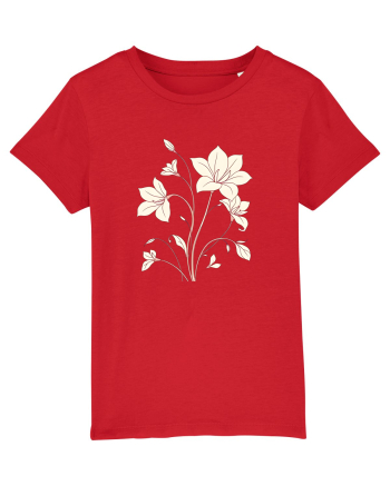 FLORAL GEOMETRIC - CRINI Red