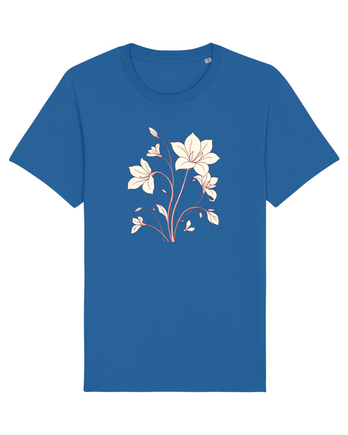 Tricou mânecă scurtă Unisex Rocker Royal Blue