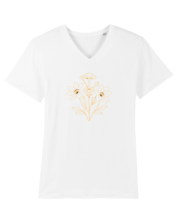 FLORAL GEOMETRIC - CRINI 2 White