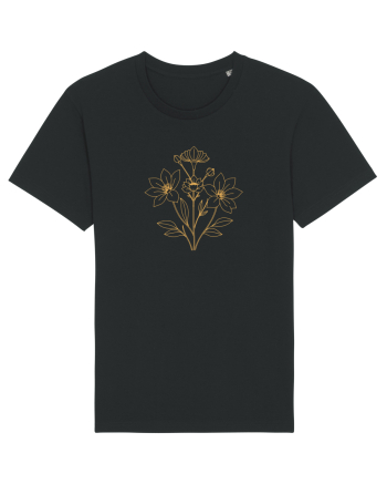 FLORAL GEOMETRIC - CRINI 2 Black