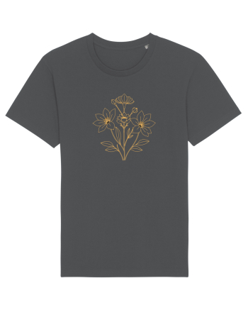FLORAL GEOMETRIC - CRINI 2 Anthracite