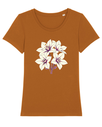 FLORAL GEOMETRIC - CRINI 3 Roasted Orange
