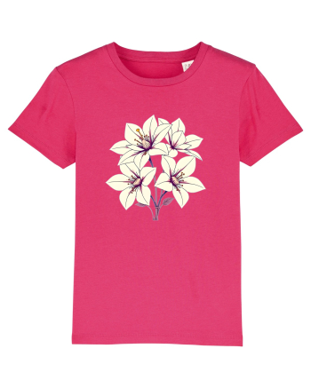 FLORAL GEOMETRIC - CRINI 3 Raspberry