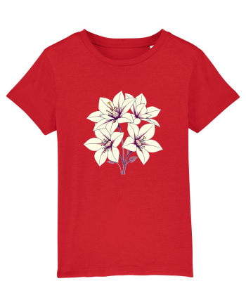 FLORAL GEOMETRIC - CRINI 3 Red