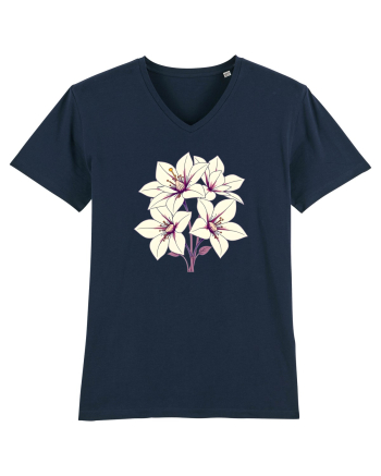 FLORAL GEOMETRIC - CRINI 3 French Navy