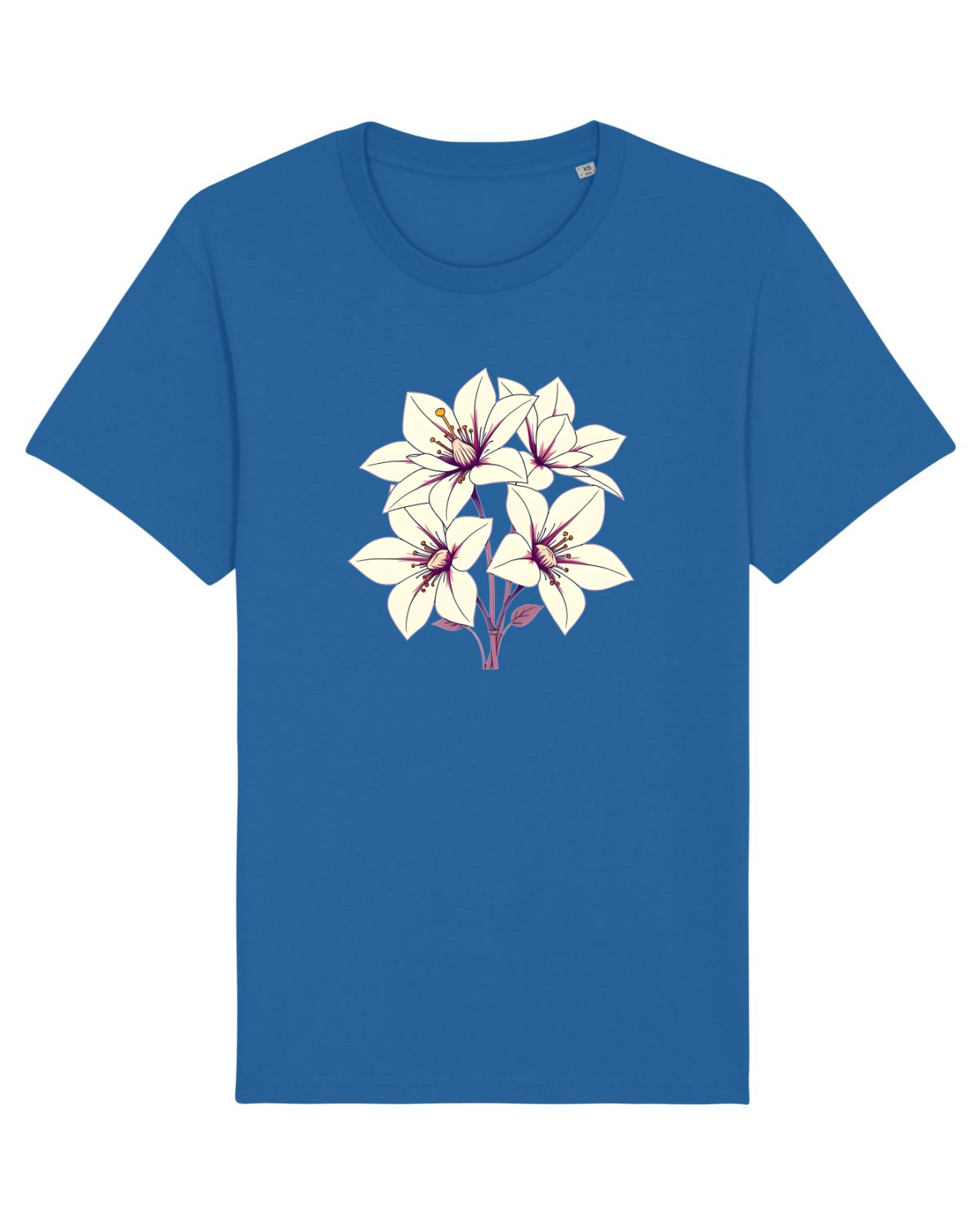 Tricou mânecă scurtă Unisex Rocker Royal Blue
