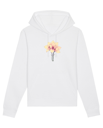 FLORAL GEOMETRIC - CRINI 4 White
