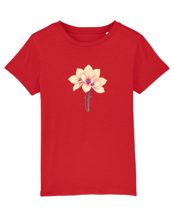FLORAL GEOMETRIC - CRINI 4 Red