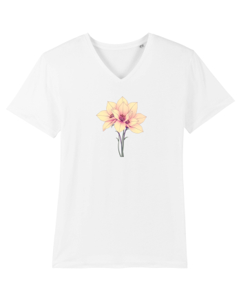 FLORAL GEOMETRIC - CRINI 4 White