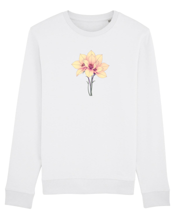 FLORAL GEOMETRIC - CRINI 4 White
