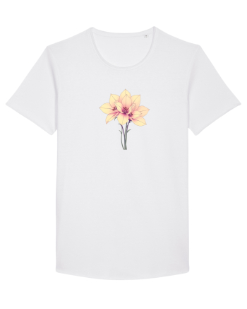 FLORAL GEOMETRIC - CRINI 4 White