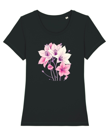 FLORAL GEOMETRIC - CRINI 5 Black